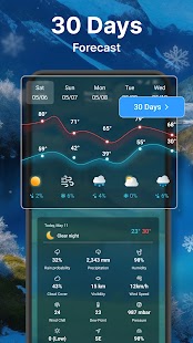 Weather forecast Screenshot