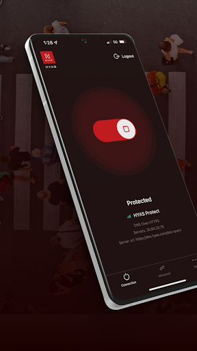 Android application HYAS Protect screenshort