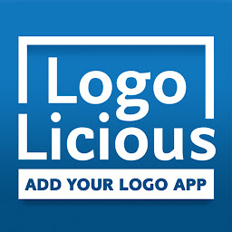 Imagem do ícone LogoLicious Add Your Logo App