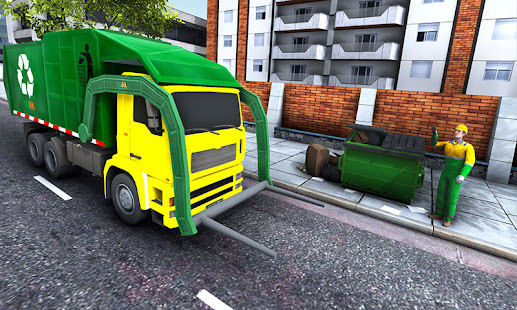Road Sweeper Garbage Truck Sim 1.5 screenshots 3