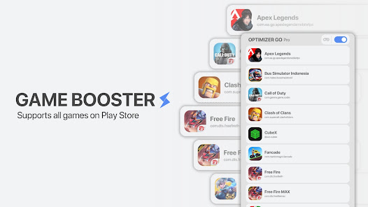 Optimizer Go - Game Booster  screenshots 2