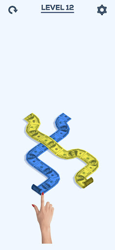 Android application Money Roll Puzzle screenshort