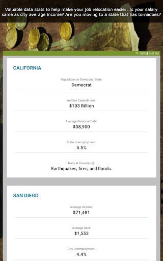 Job Relocation Cost of Living