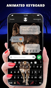 Lone Wolf Wallpaper and Keyboard(圖2)-速報App