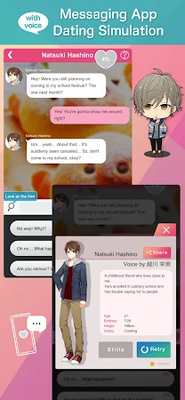 Game screenshot Otome Chat Connection hack