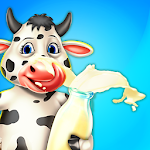 Cover Image of Tải xuống Dairy Farming: A Milking Game  APK