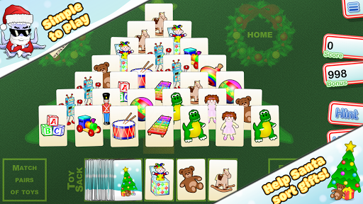 Android application Christmas Tree Solitaire screenshort