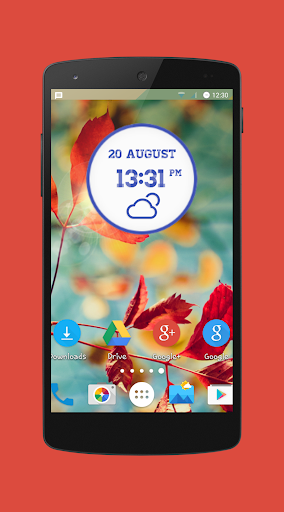 Android application Platy UI Widget for zooper screenshort
