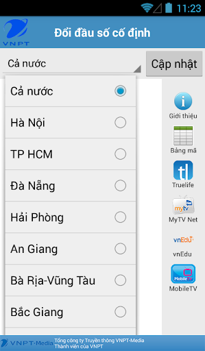 VNPT Update Contacts