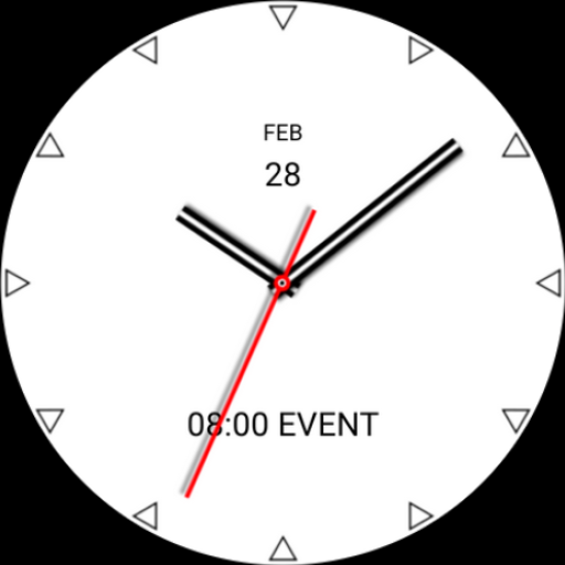 Bright Analog Watch Face Logo