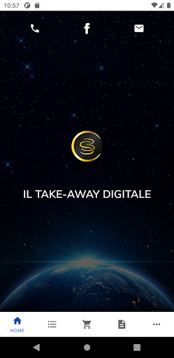 Android application SPACE X BURGER screenshort
