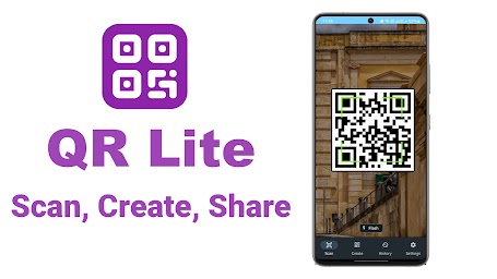 QR Lite- Lightweight QR Code Generator & Scanner