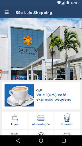 Android application São Luís Shopping screenshort