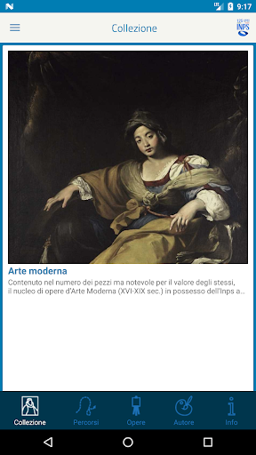 Android application INPS - Museo Multimediale screenshort