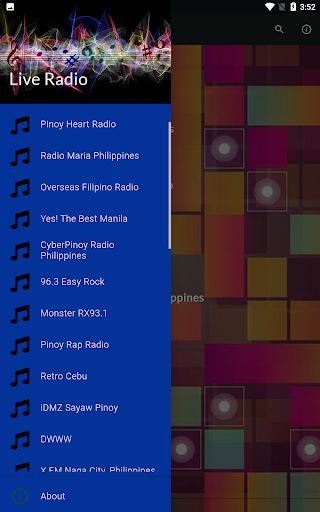 Philippines Online Radio Screen 2