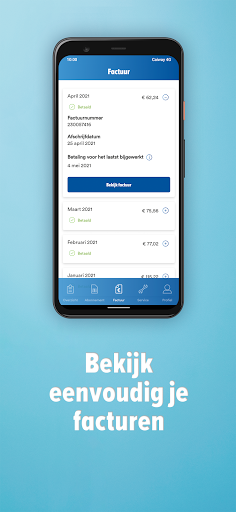 Android application Caiway Mobiel screenshort