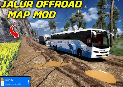 Mod Map Offroad Bussid