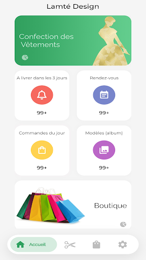 ProCouture Mobile Screen 2