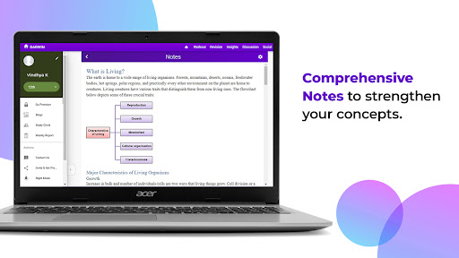 Screenshot of NEET Preparation App by Darwin