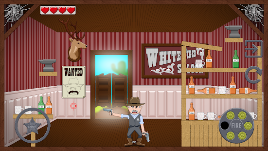Ядосан шериф — екранна снимка на физически пъзел