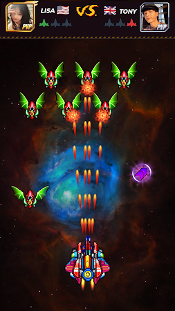 Game screenshot ギャラクシア アーケード - スペースシューター hack