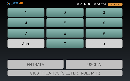 WebHR - TimeMarker Screen 3