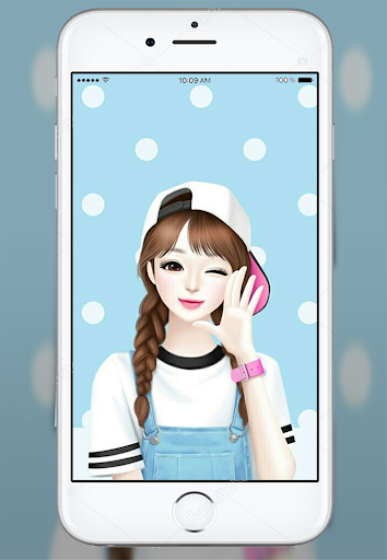 Cute Laurra Girl Wallpaper Screen 3