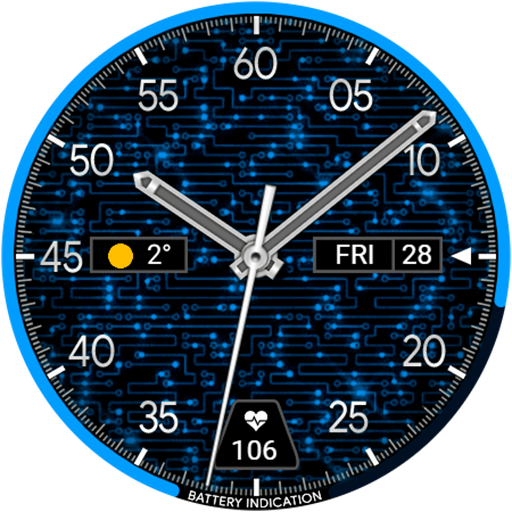 Analog Connected 02 Watchface