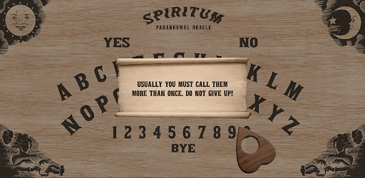 Spiritum Spirit Board Screen 3