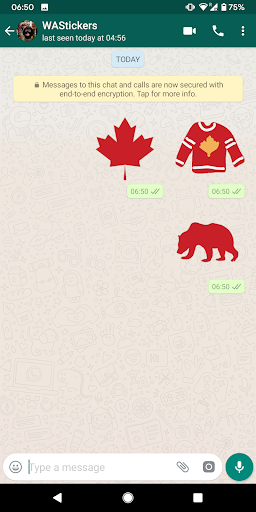 Canada Stickers for WhatsApp Screen 3