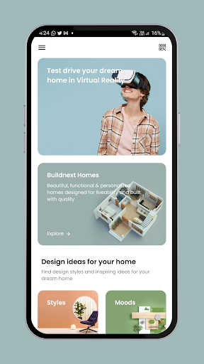 Android application BuildNext Pro screenshort