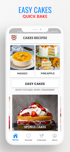 Screenshot of Cake Recipes For Ceremony