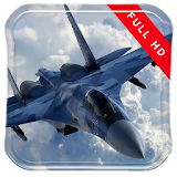 Jet in the Sky 3D Live Wallpap icon