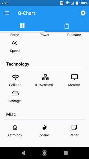 Q-Chart - Unit Converter and Q Screenshot 3 - AppWisp.com