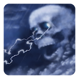 Lightning Skull Live Wallpaper icon