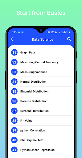 Learn Python and Data Science Screen 3