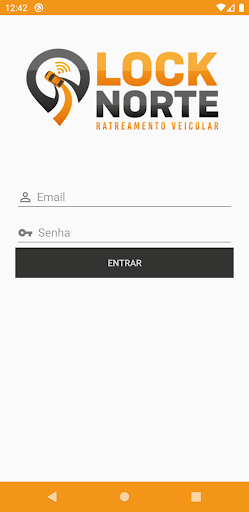 Android application LOCK NORTE RASTREAMENTO screenshort
