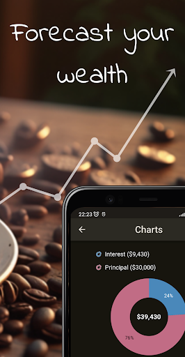 Android application Wealth Tracker screenshort