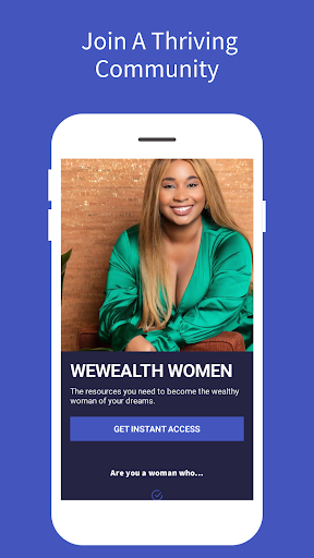 Android application Wewealth Women screenshort