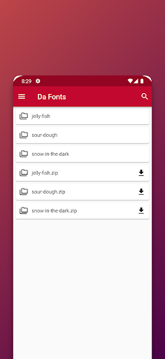 Da Fonts - Font Installer Screen 3
