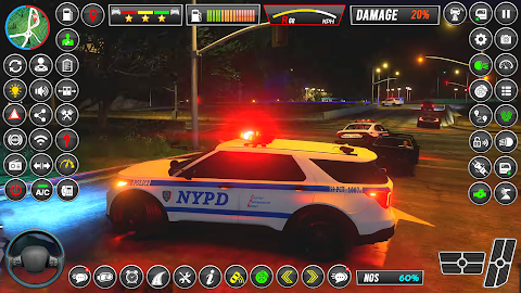 警察ジープ駐車ゲーム3Dのおすすめ画像3
