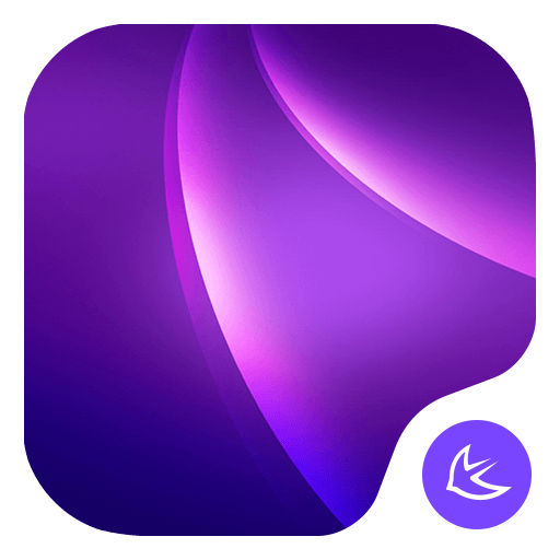 Purple-APUS Launcher theme 192.0.1001 Icon