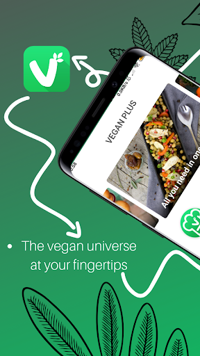 Android application VEGAN PLUS: Scanner & Social screenshort