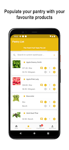 The Fresh Fruit Team Screen 2