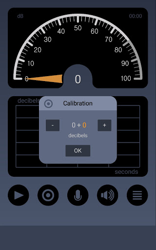 Screenshot of Decibel Meter