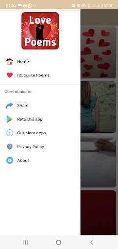 Love Poems: Feeling Sayings Screen 3
