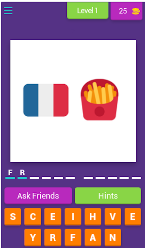 Android application Guess Emoji screenshort
