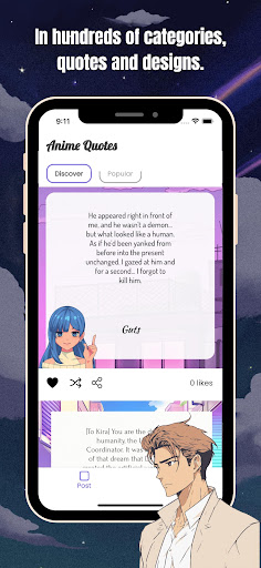 Otaku Anime Quotes Screen 2