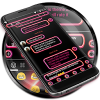 Retro Pink SMS Сообщения