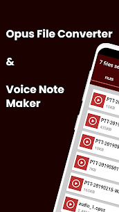 Conversor Opus para Mp3 MOD APK (anúncios removidos) 1